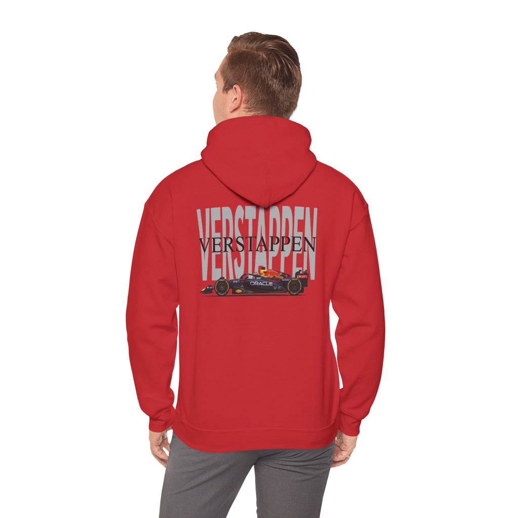 VERSTAPPEN: RB19 DOMINATION - Unisex Heavy Blend™ Hooded Sweatshirt