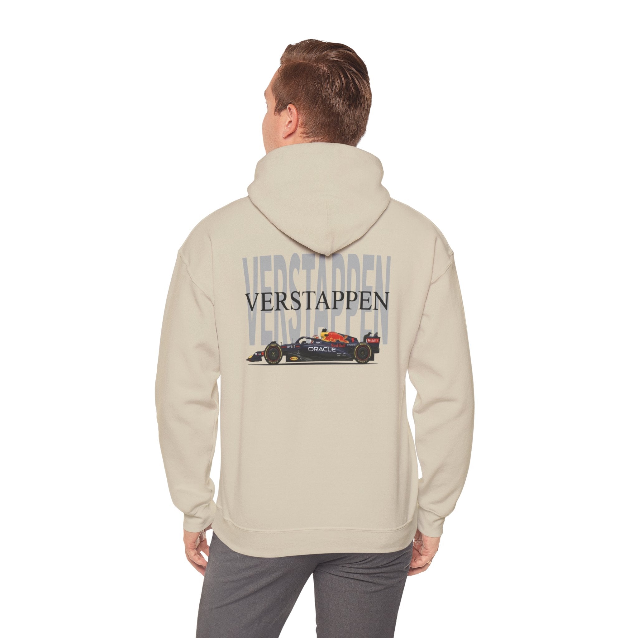 VERSTAPPEN: RB19 DOMINATION - Unisex Heavy Blend™ Hooded Sweatshirt
